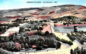 Medea - Barrage du Ghribs - Vue Generale -1957